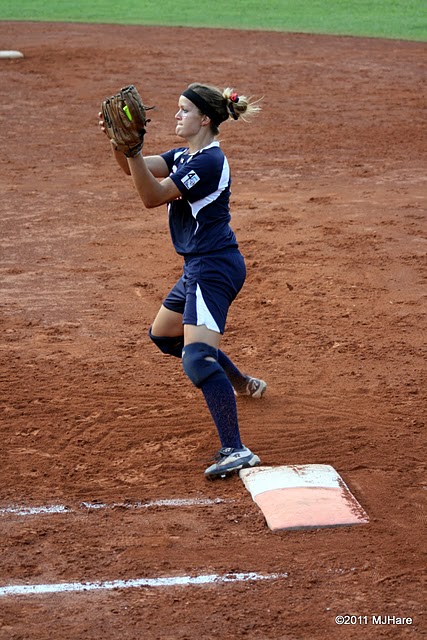 Steph Pearce is a graduate of the Academy programme and played at the 2011 European Championships and Softball World Cup